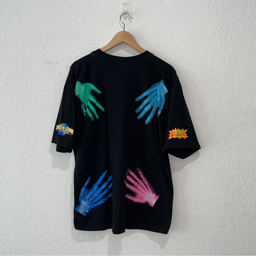 1998 Halloween Horror Nights 8 Primal Scream Discover Sponsered Shirt Size L